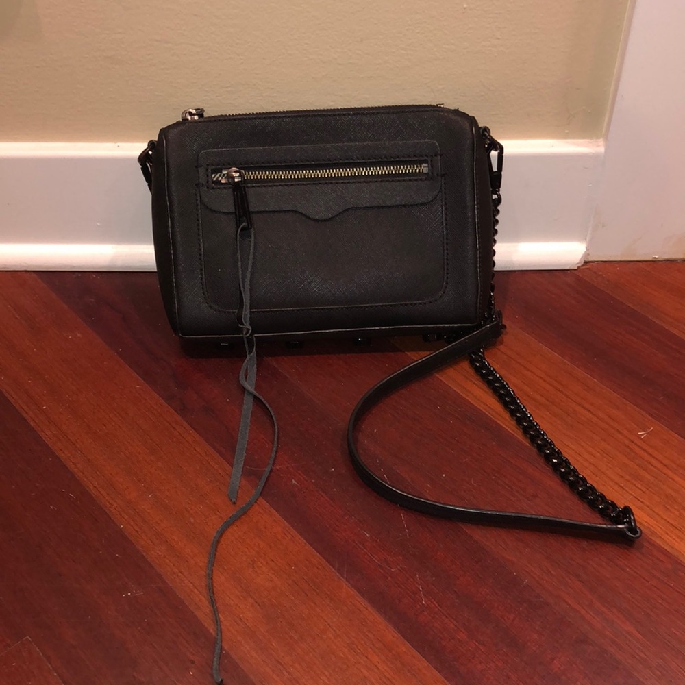 Rebecca Minkoff Regan Small Pebbled Crossbody Bag